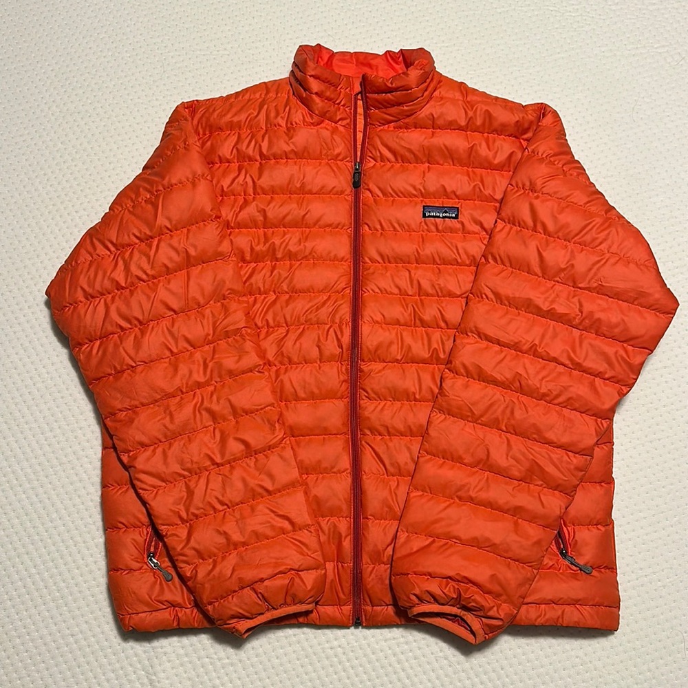 Patagonia Orange XL puff jacket